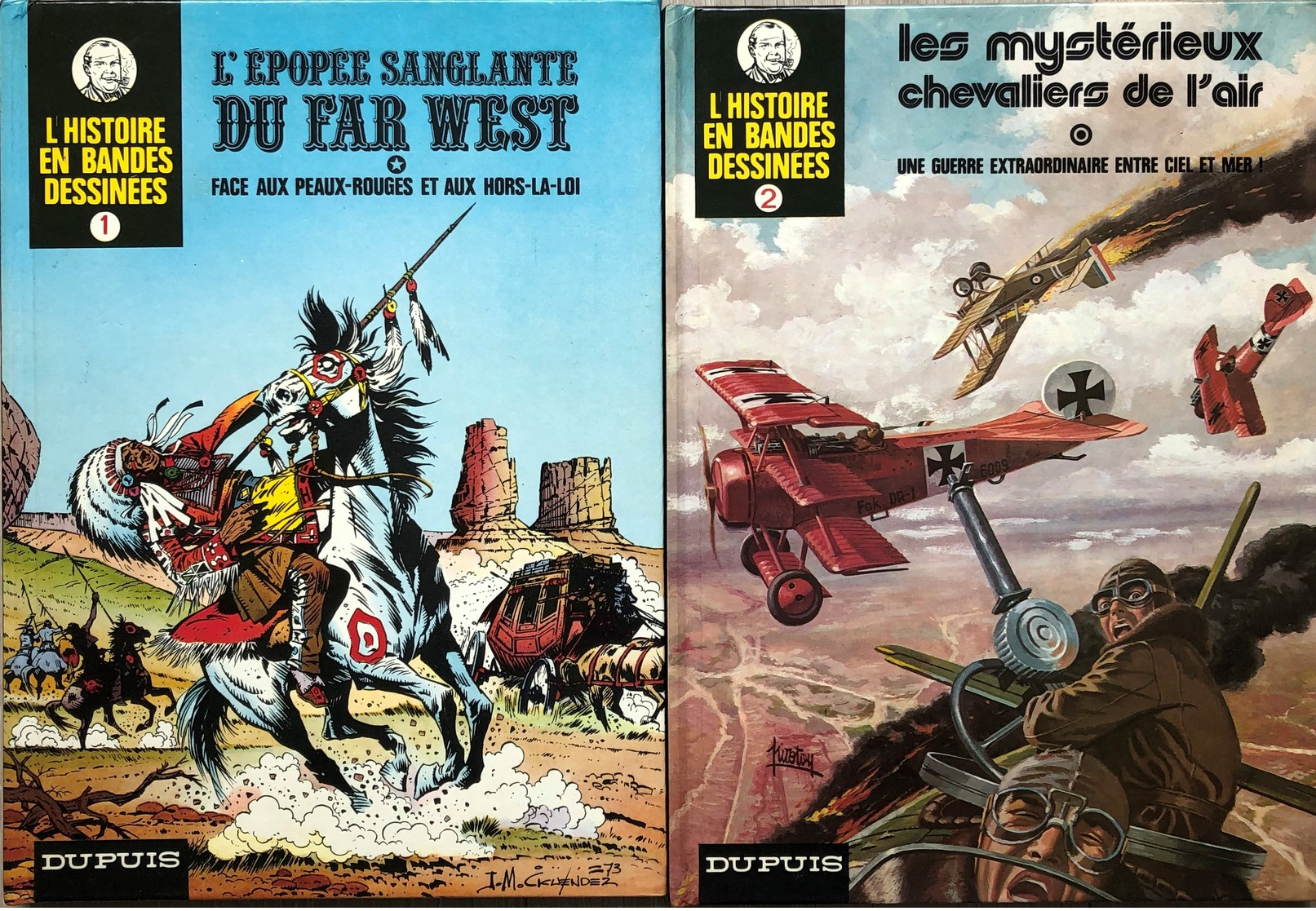 "l'Histoire En BD".  Ensemble Des 17 Tomes.  Editions Des Années 70 Et 80.  TBE+ - Sin Clasificación