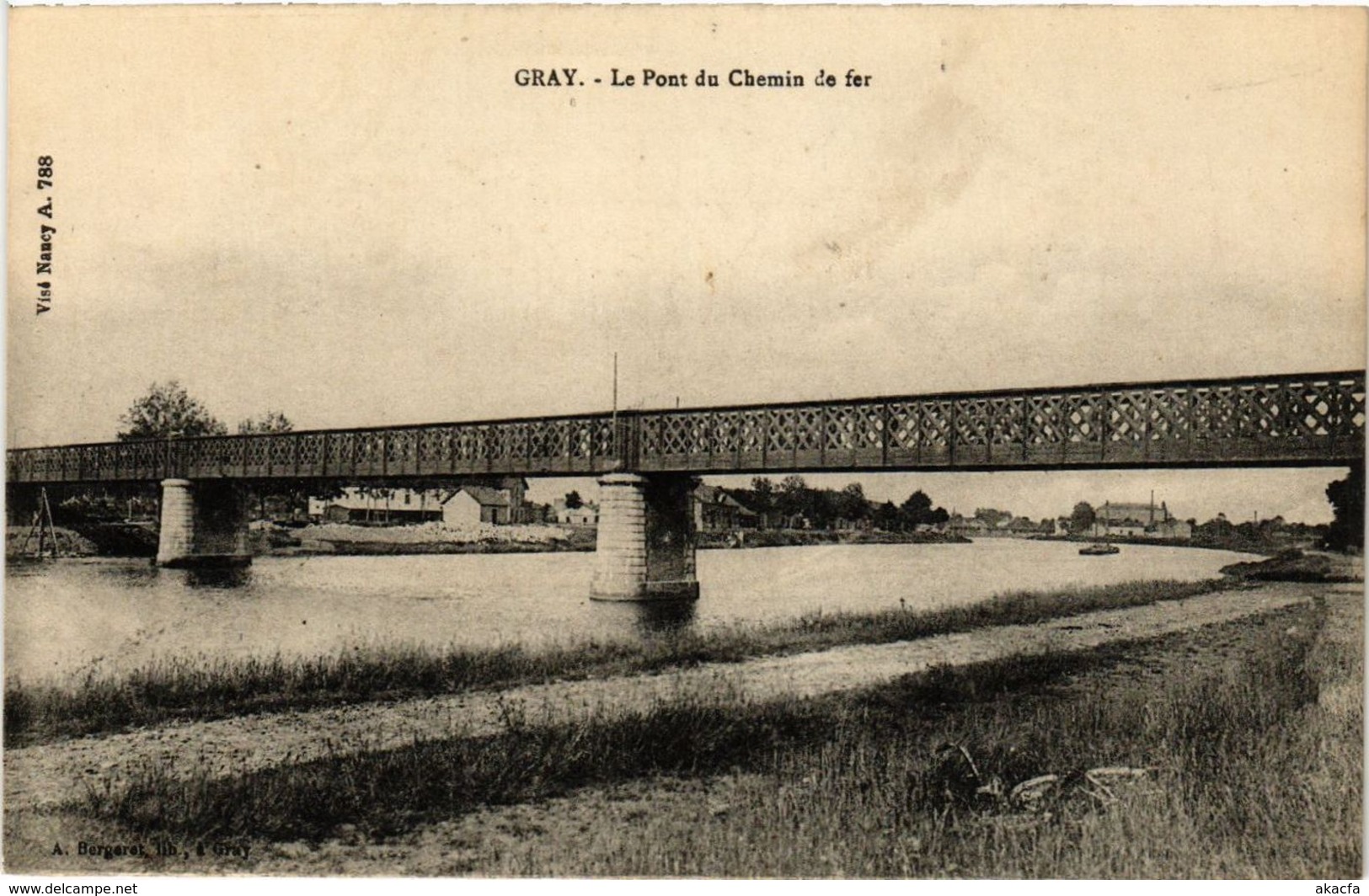 CPA Gray - Le Pont Du Chemin De Fer (437321) - Autres & Non Classés