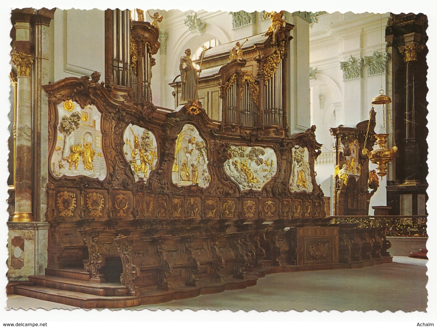 Switzerland - St. Gallen - Barock-Kathedrale (Stiftskirche) - Chororgeln - Kirchen U. Kathedralen