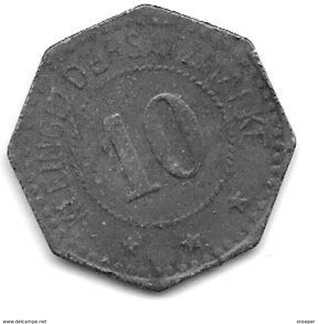 *notgeld   Neustadt A/d Haardt 10 Pfennig 1917   Zn  374.2c - Other & Unclassified