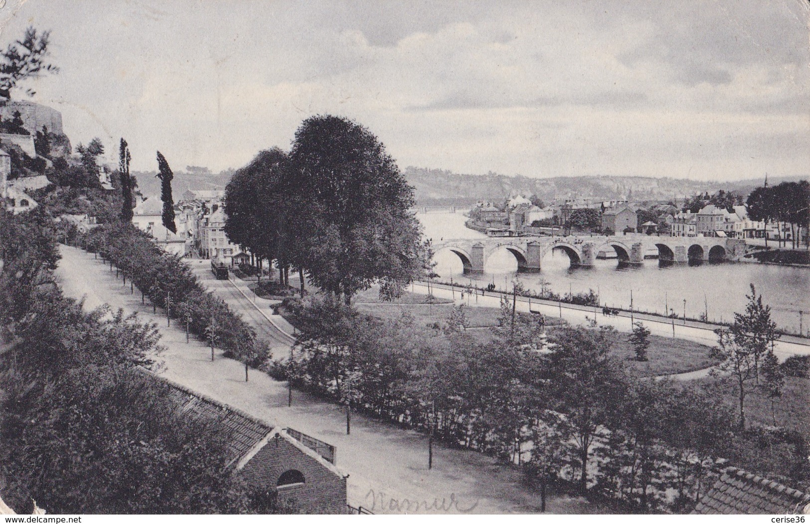 Namur Panorama Circulée En 1908 - Namur