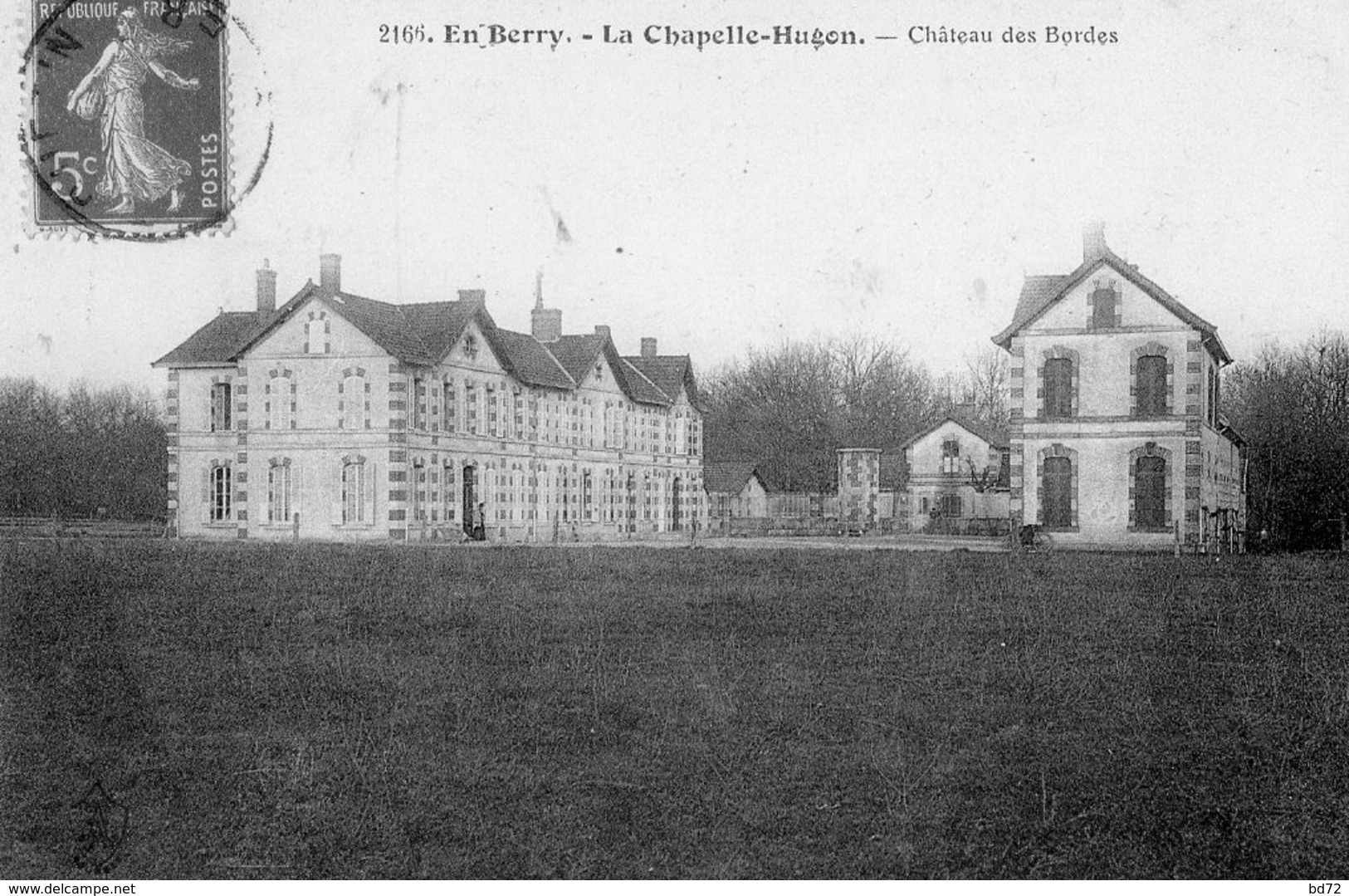 LA CHAPELLE HUGON ( 18 ) - Chateau Des Bordes - Autres & Non Classés