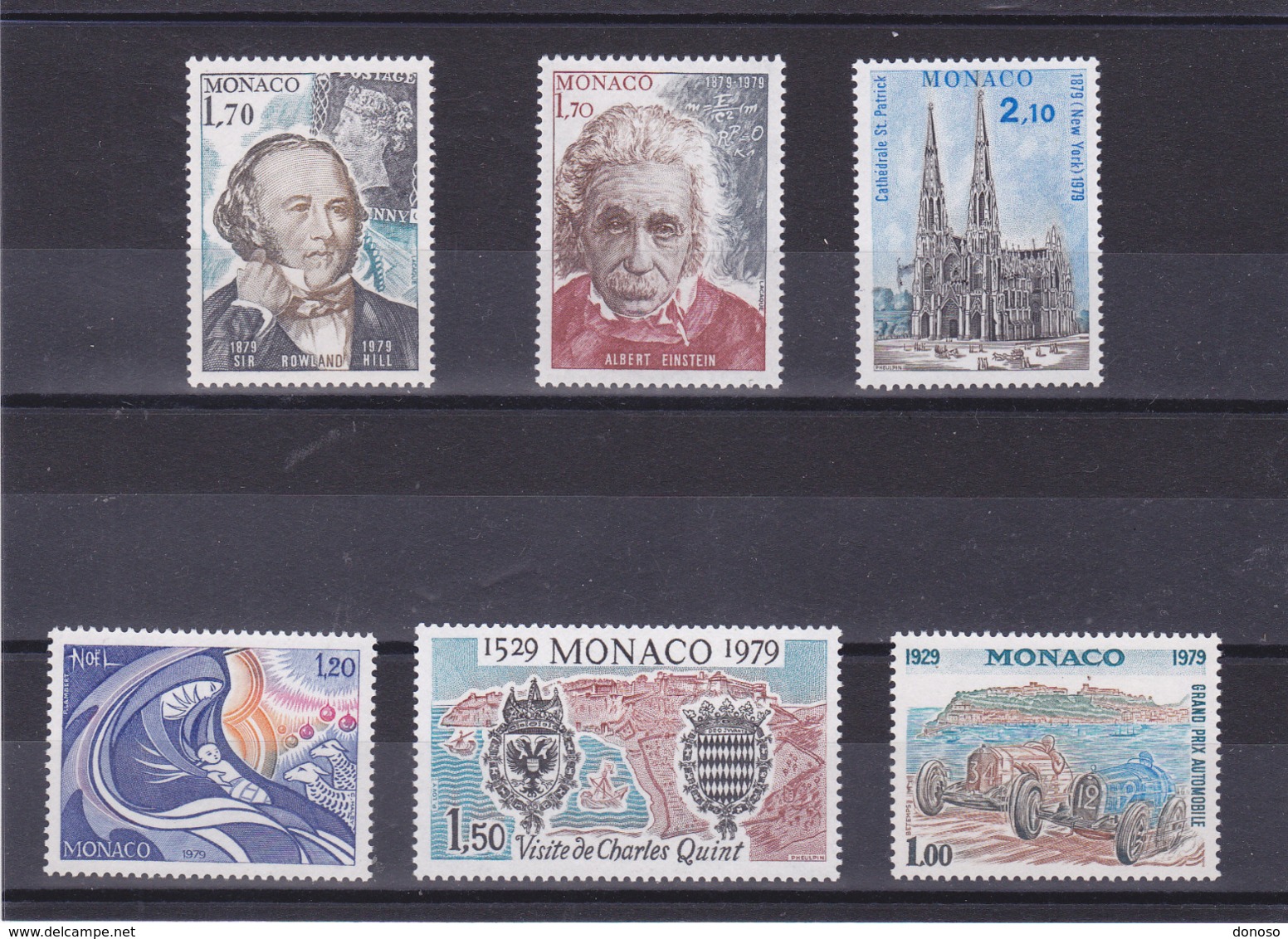 MONACO 1979 Yvert 1202-1207 NEUF** MNH - Unused Stamps