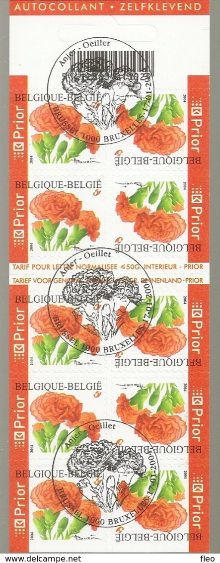 BELG.2004 B43 (3234) MNH (1°jour/dag Brus/Brux) : "Postzegelboekje Niet Geplooid/carnet De Timbres-poste Non Plié" - 2001-2010