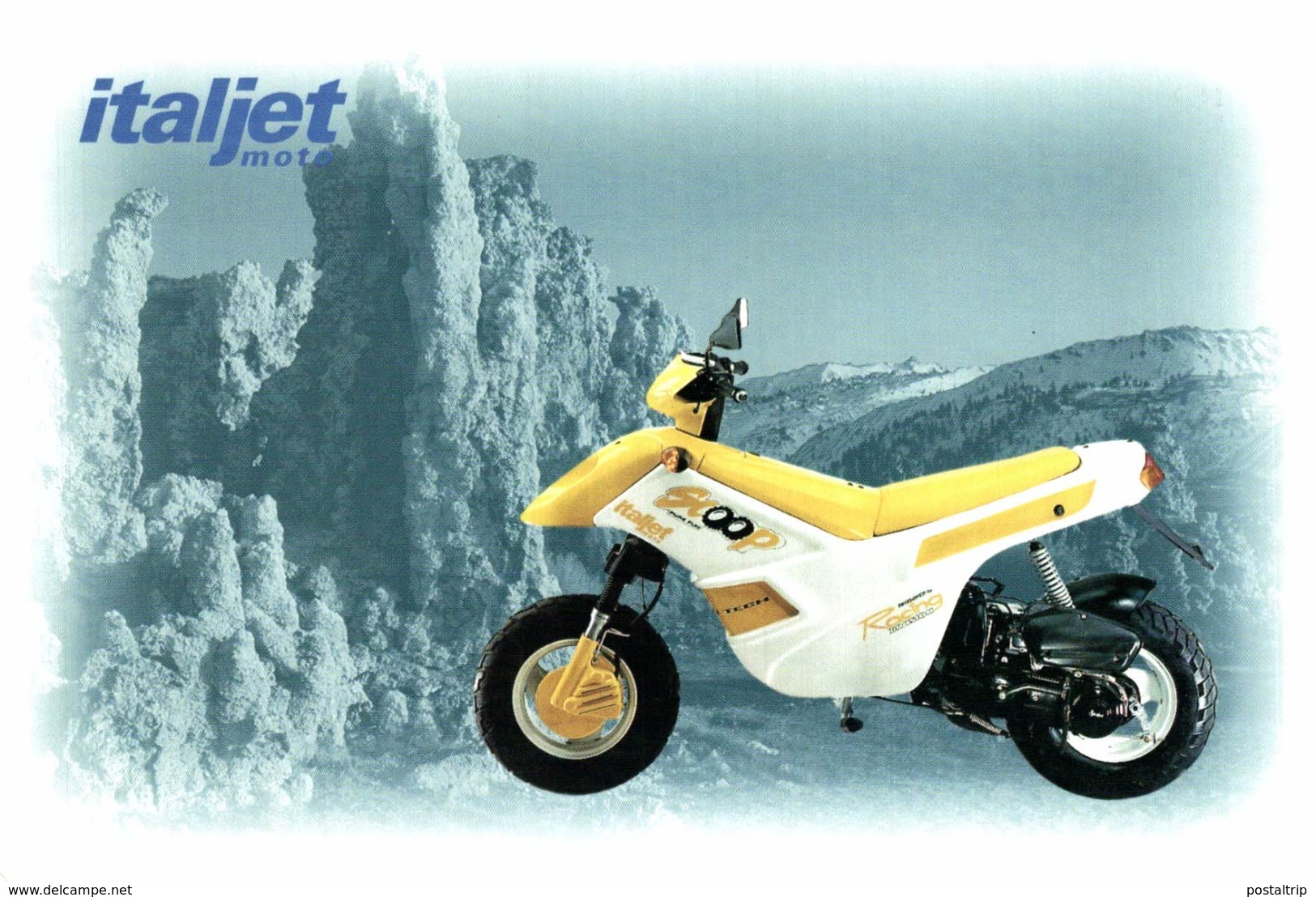 Italjet Scoop 50cc. Moto MOTOCROSS MOTORCYCLE Douglas J Jackson Archive Of Motorcycles - Motos