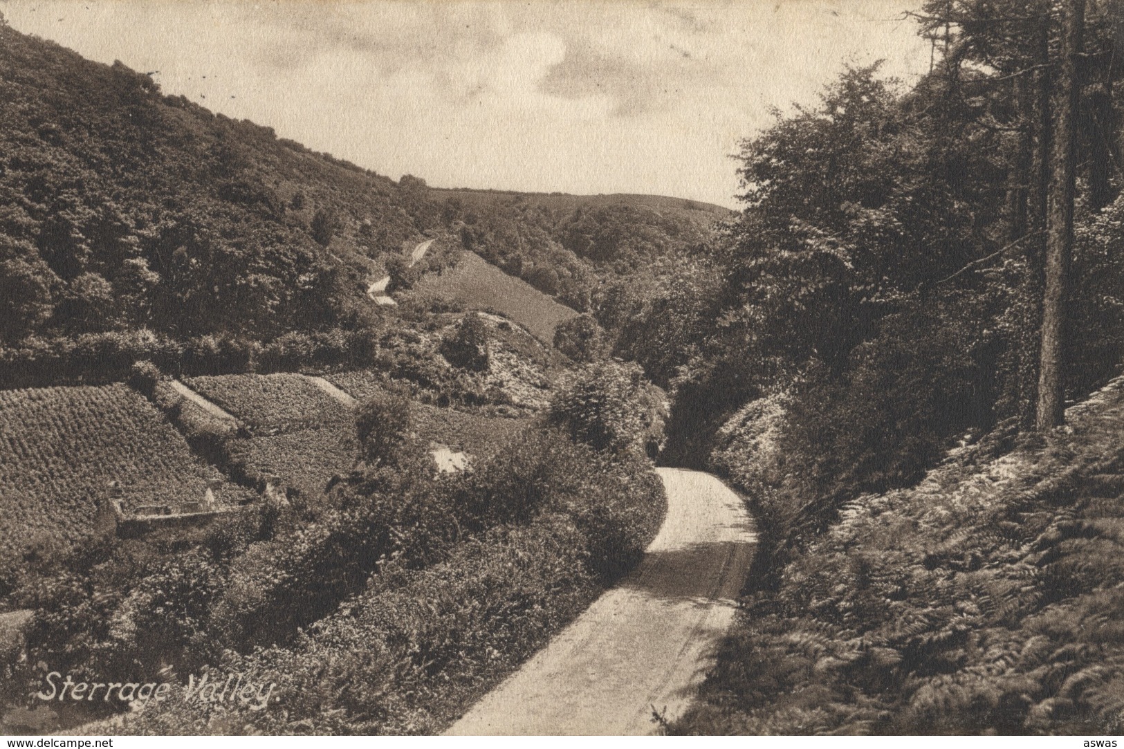 FRITHS PC: STERRAGE VALLEY, BERRYNARBOR Nr ILFRACOMBE, DEVON ~ Pu1914 Fr Combe Martin - Ilfracombe