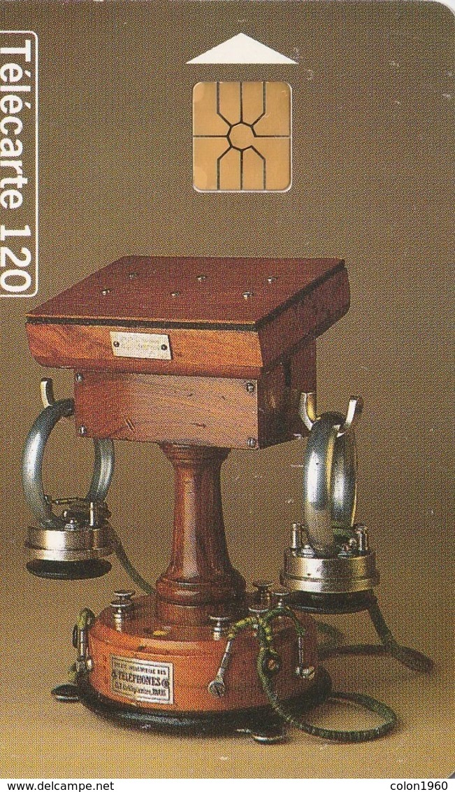 FRANCIA. Collection Historique 05 - Téléphone Ader 1880. (GEM1A Black). 120U. 03/97. 0724. (261). - 1997