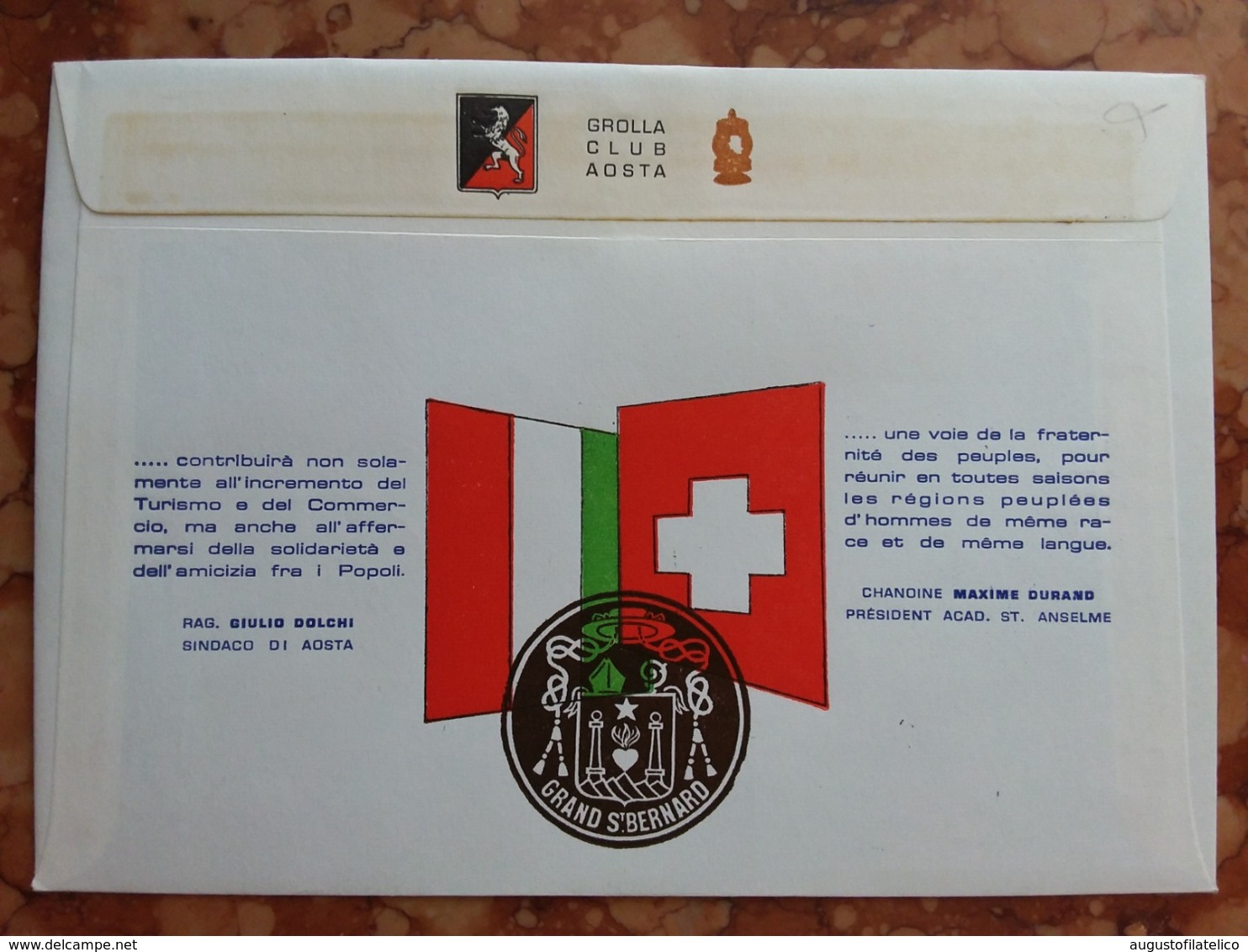 SVIZZERA - Apertura Del Traforo Del Gran San Bernardo + Spese Postali - FDC