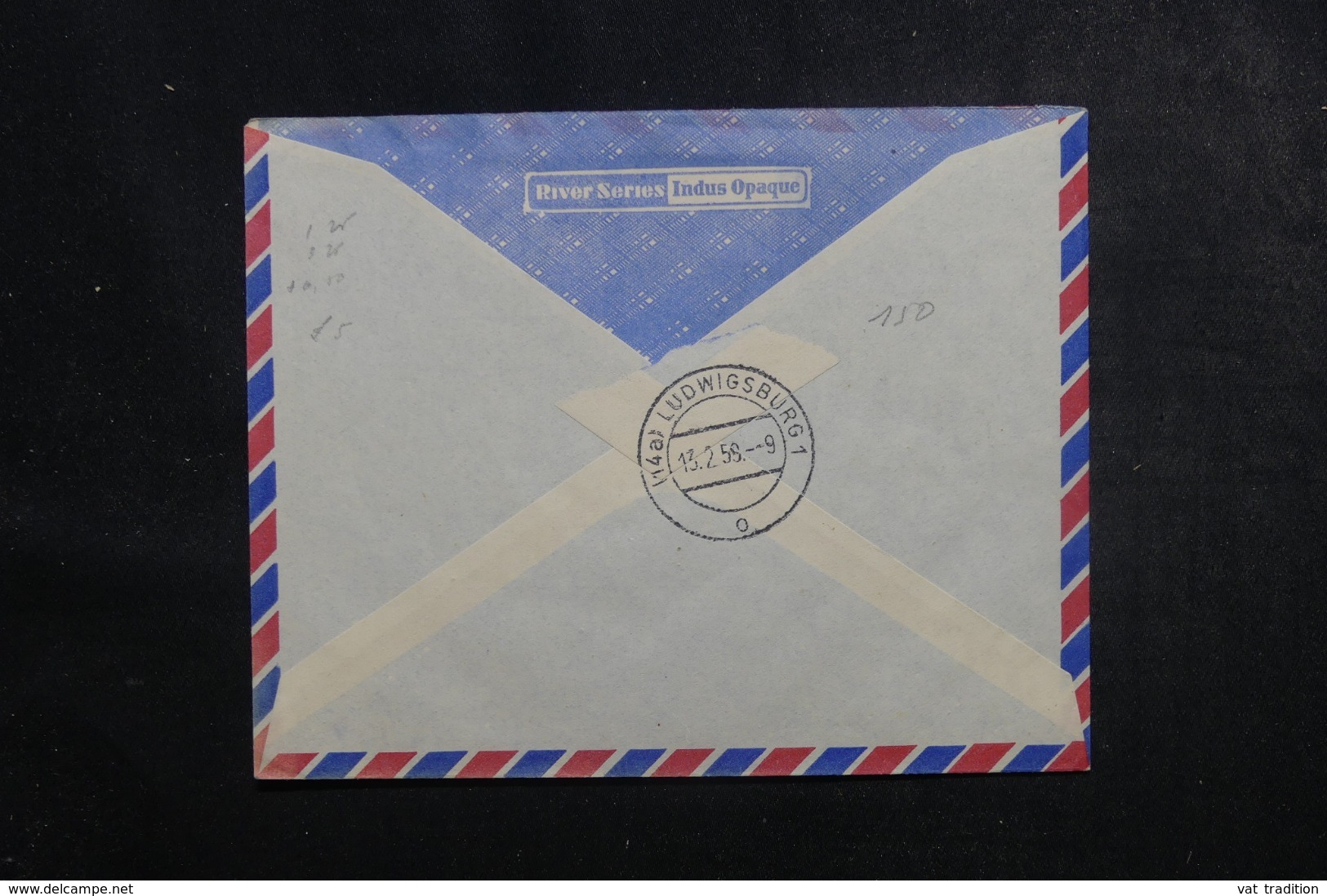 GHANA - Enveloppe De Accra Pour L 'Allemagne En 1959, Affranchissement Plaisant Surchargés - L 44822 - Ghana (1957-...)