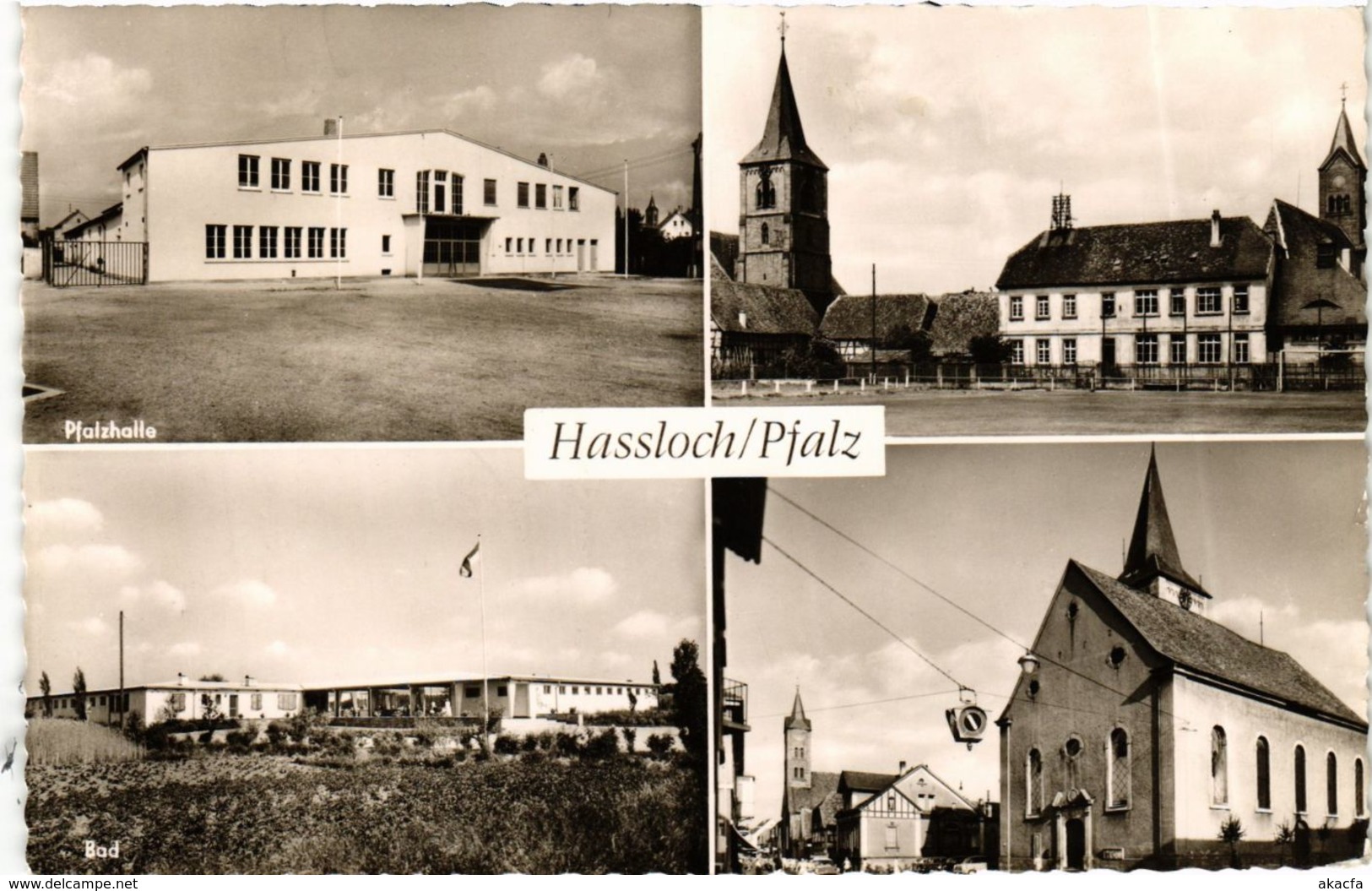 CPA AK Gruss Aus Hassloch GERMANY (898756) - Hassloch