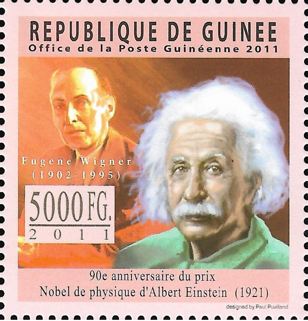 Guinee Nobel Prix Eugene Wigner 1v Stamp MNH Michel:8444 - Other & Unclassified