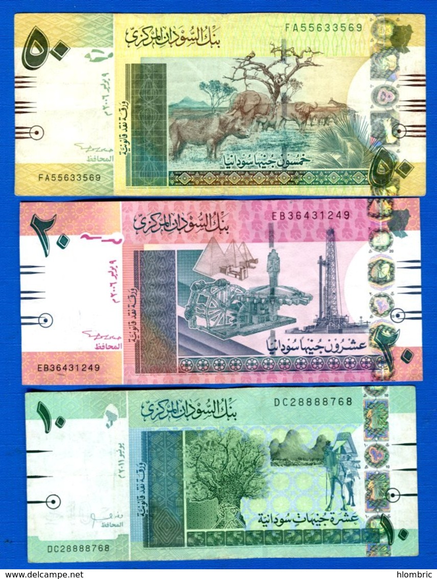 Soudan  6  Billets - Soudan