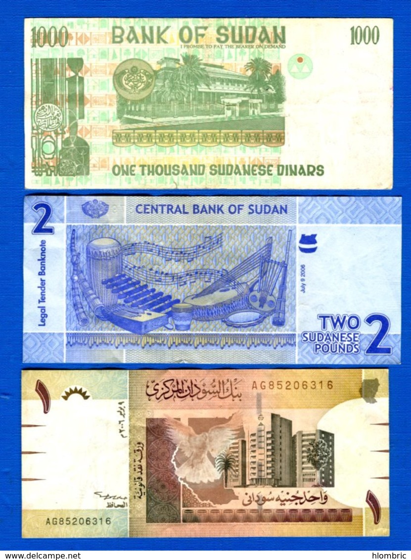 Soudan  6  Billets - Soudan