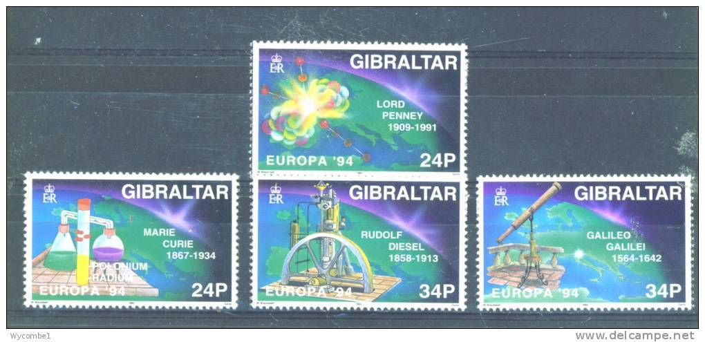 GIBRALTAR  -  1994  Europa  MM - Gibraltar