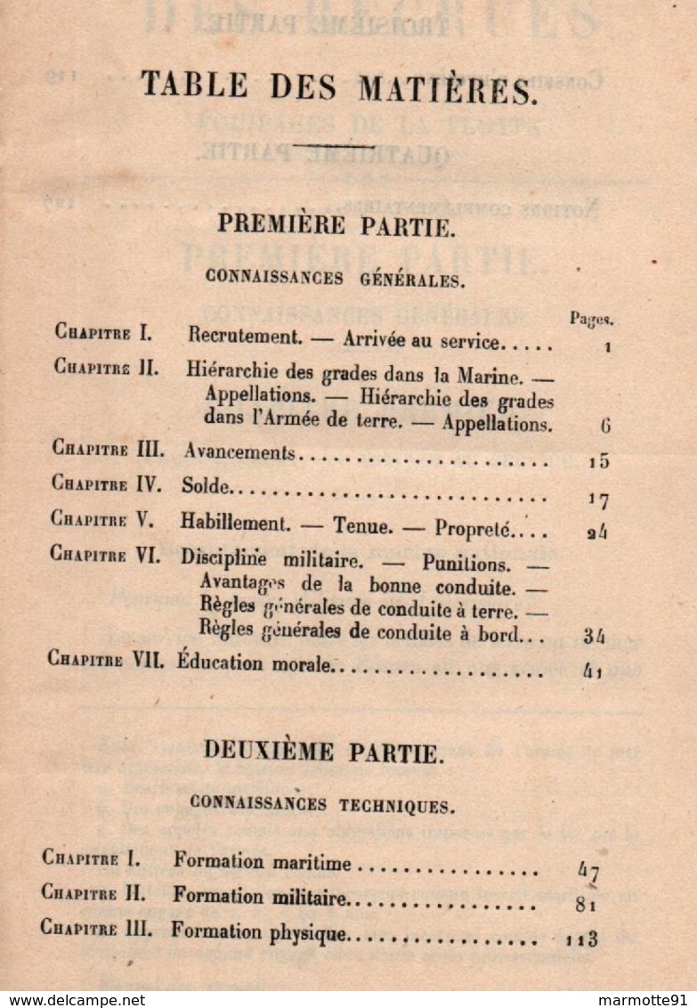 MANUEL DES RECRUES EQUIPAGES DE LA FLOTTE MARINE NATIONALE 1913   PREMIERE EDITION - Français