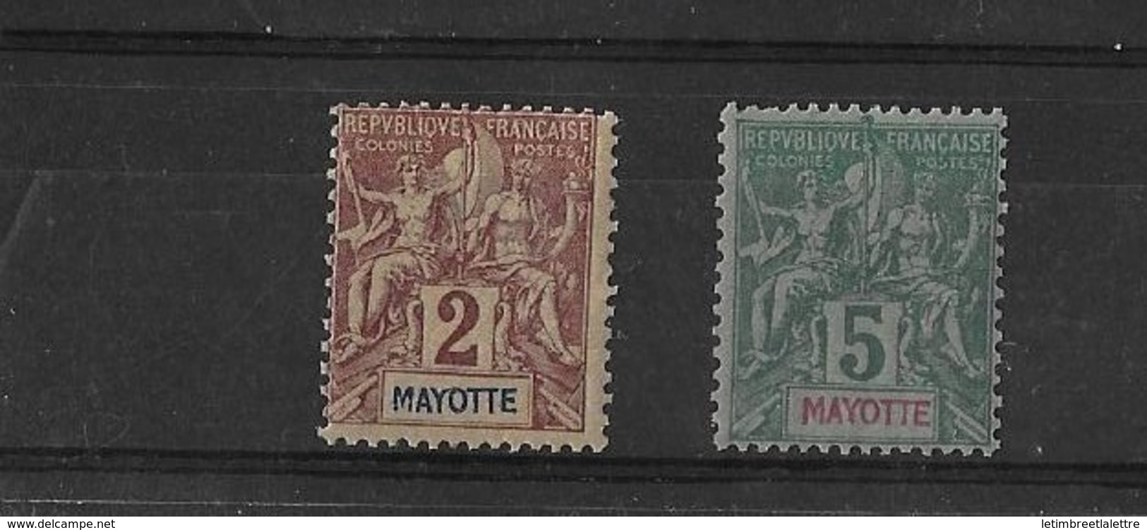 Mayotte N° 2 Et 4** - Ungebraucht