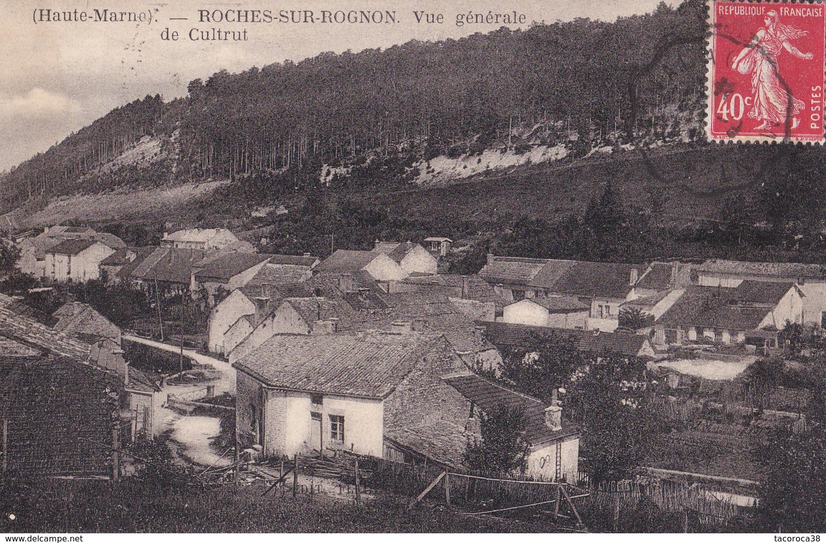 ROCHES Sur Rognon - Vue Générale Sur Le CULTRUT - à Voir 2 Scans - Autres & Non Classés