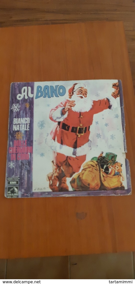 45 Giri Albano Bianco Natale / Mille Cherubini In Coro - Weihnachtslieder