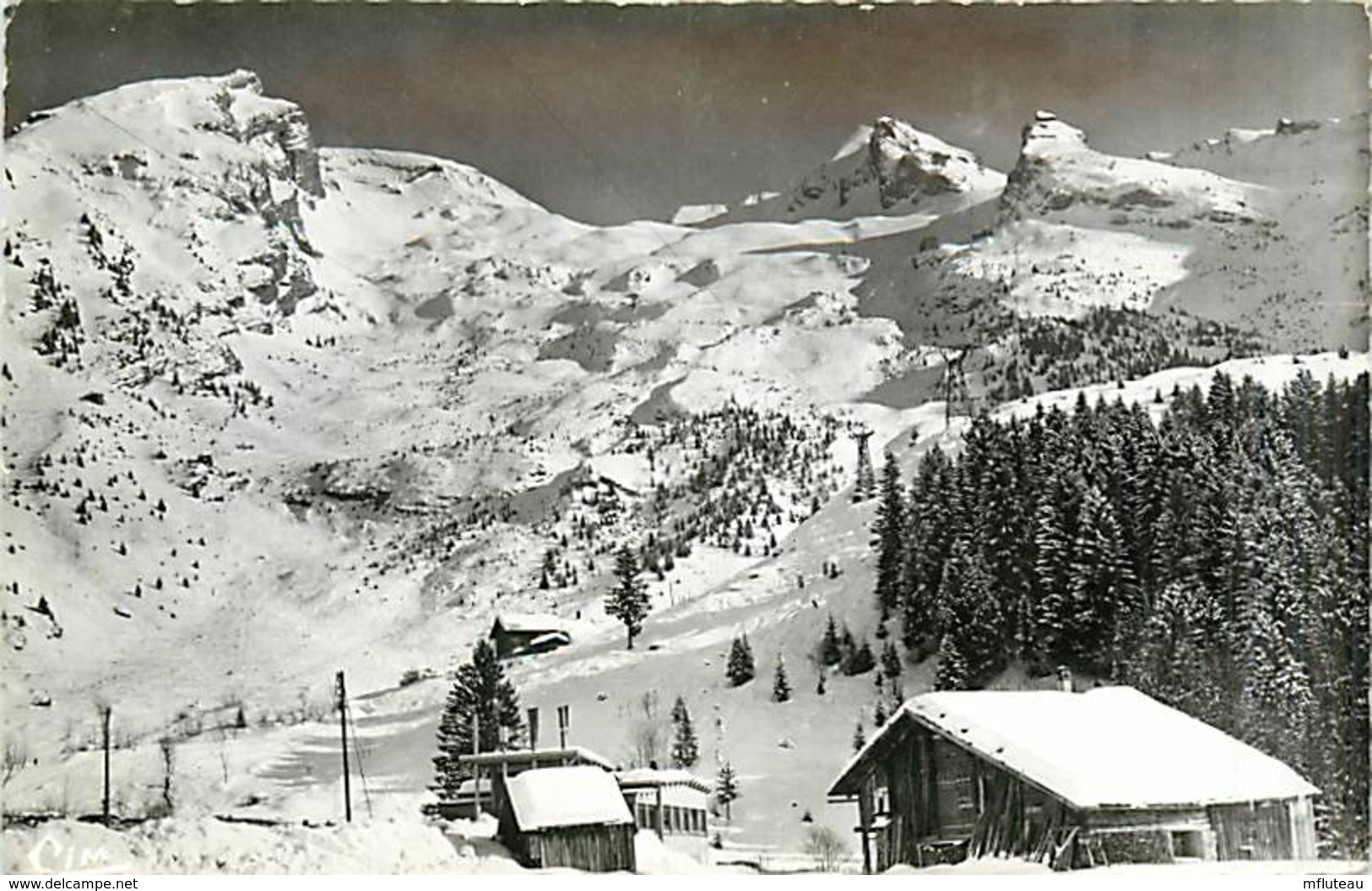 74* LA CLUSAZ  Pistes De La Balme  CPSM (petit Format)         MA96,0151 - La Clusaz