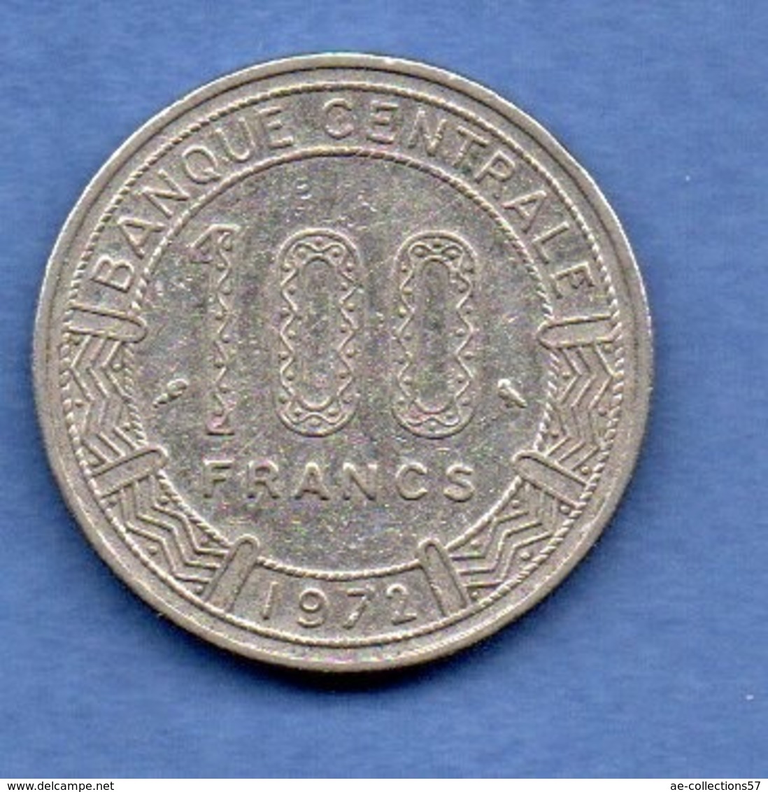 Congo  -  100 Francs 1972  -  état  TTB - Congo (Republiek 1960)