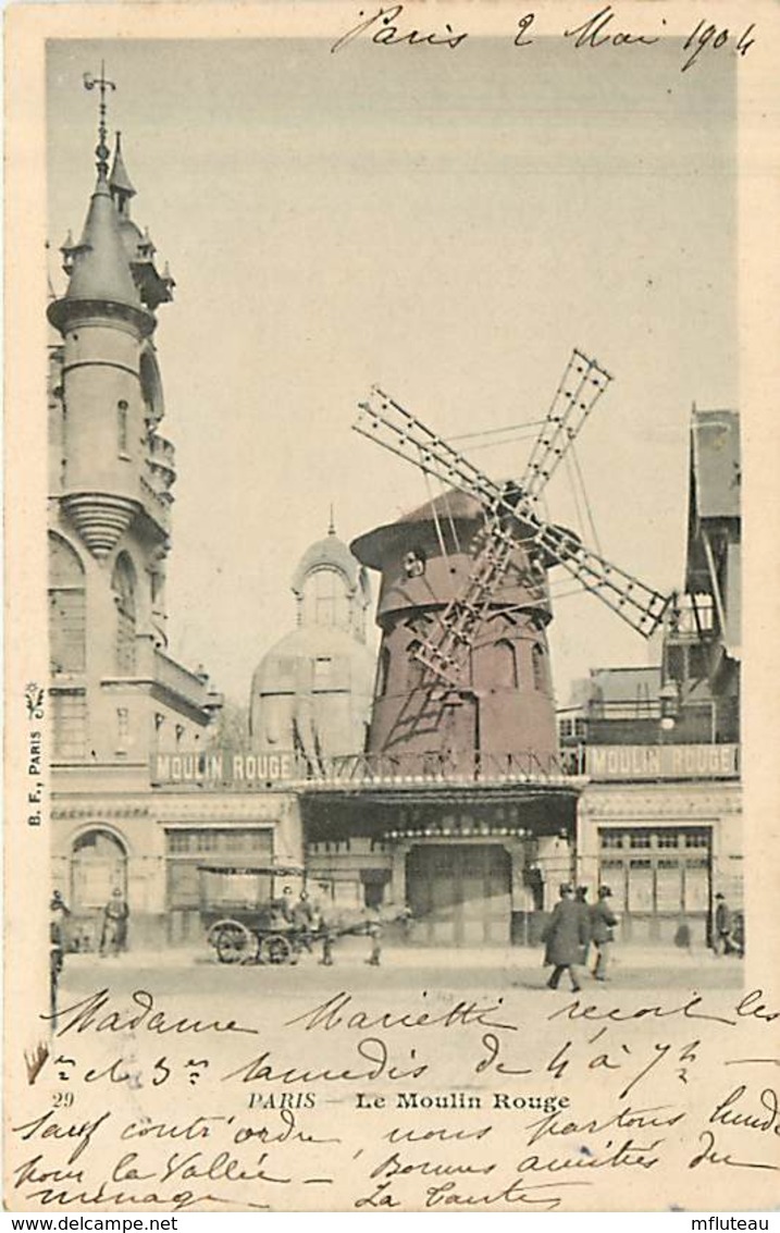 75* PARIS  Le Moulin Rouge        MA96,0255 - Autres & Non Classés