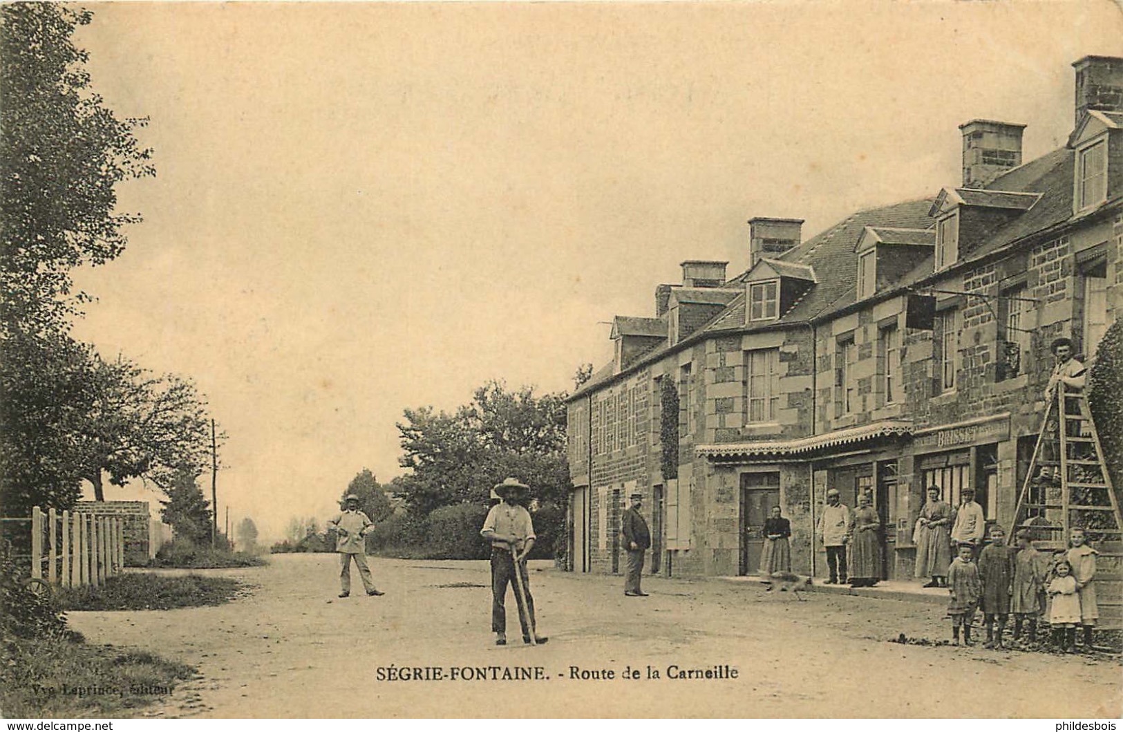 ORNE  SEGRIE FONTAINE  Route De Carneille - Autres & Non Classés