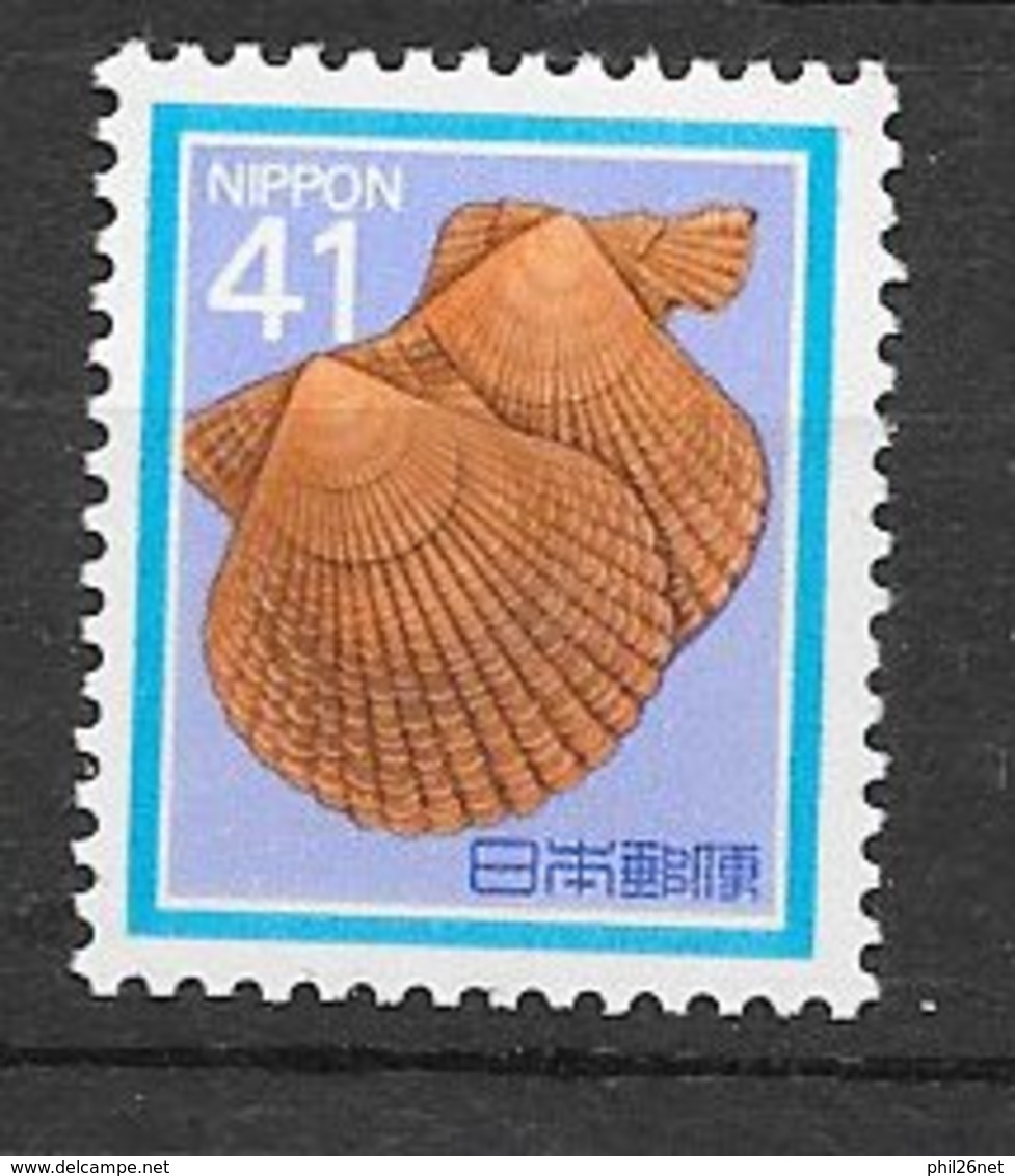 Japon N ° 1725 Coquillages  Peignes    Neuf  * * TB = MNH VF  - Coquillages