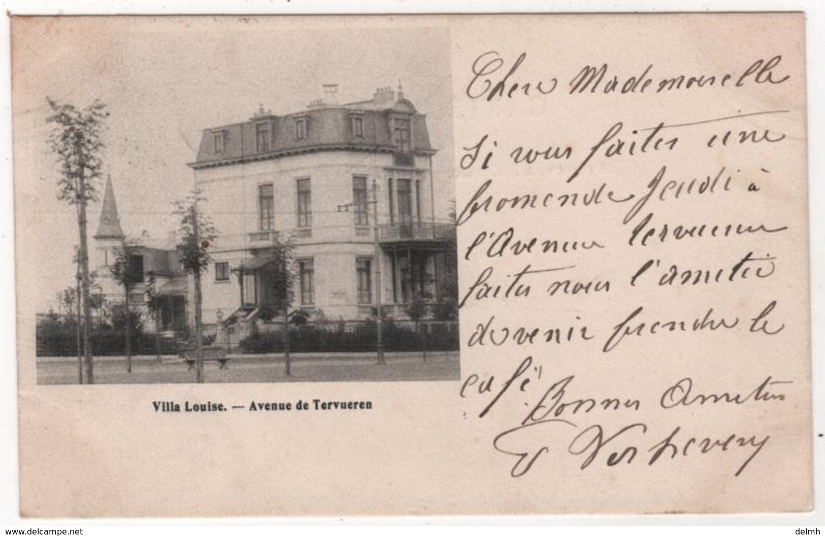 BELGIUM BRUXELLES Villa Louise Avenue De Tervueren - Lanen, Boulevards