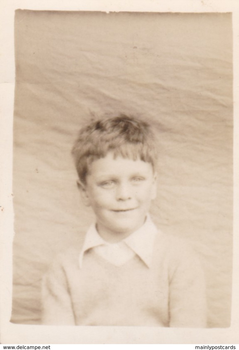 AP03 Photograph - School Photo Of Peter Shaw, Age 6 In Bournemouth - Identified Persons