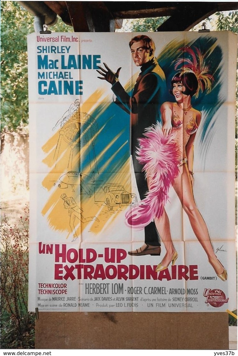 "Hold-up Extraordinaire" M. CAINE, Shirley Mac Laine...1966 -120x160 - TTB - Plakate & Poster