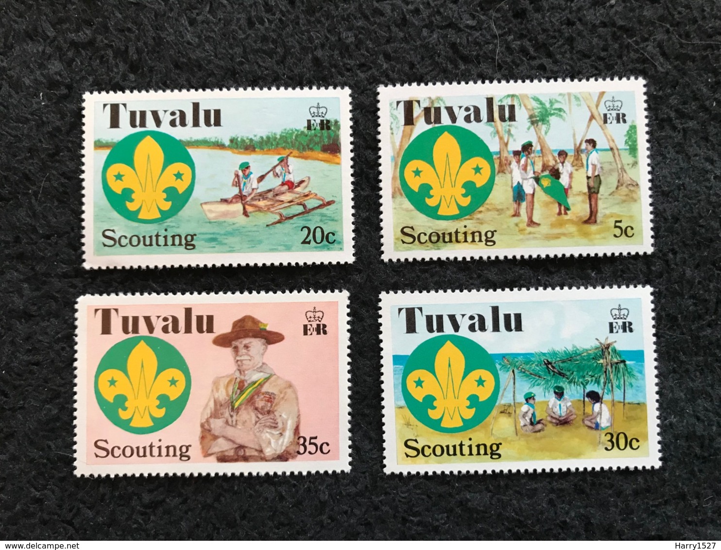 Tuvalu Scouts Set Mint - Tuvalu