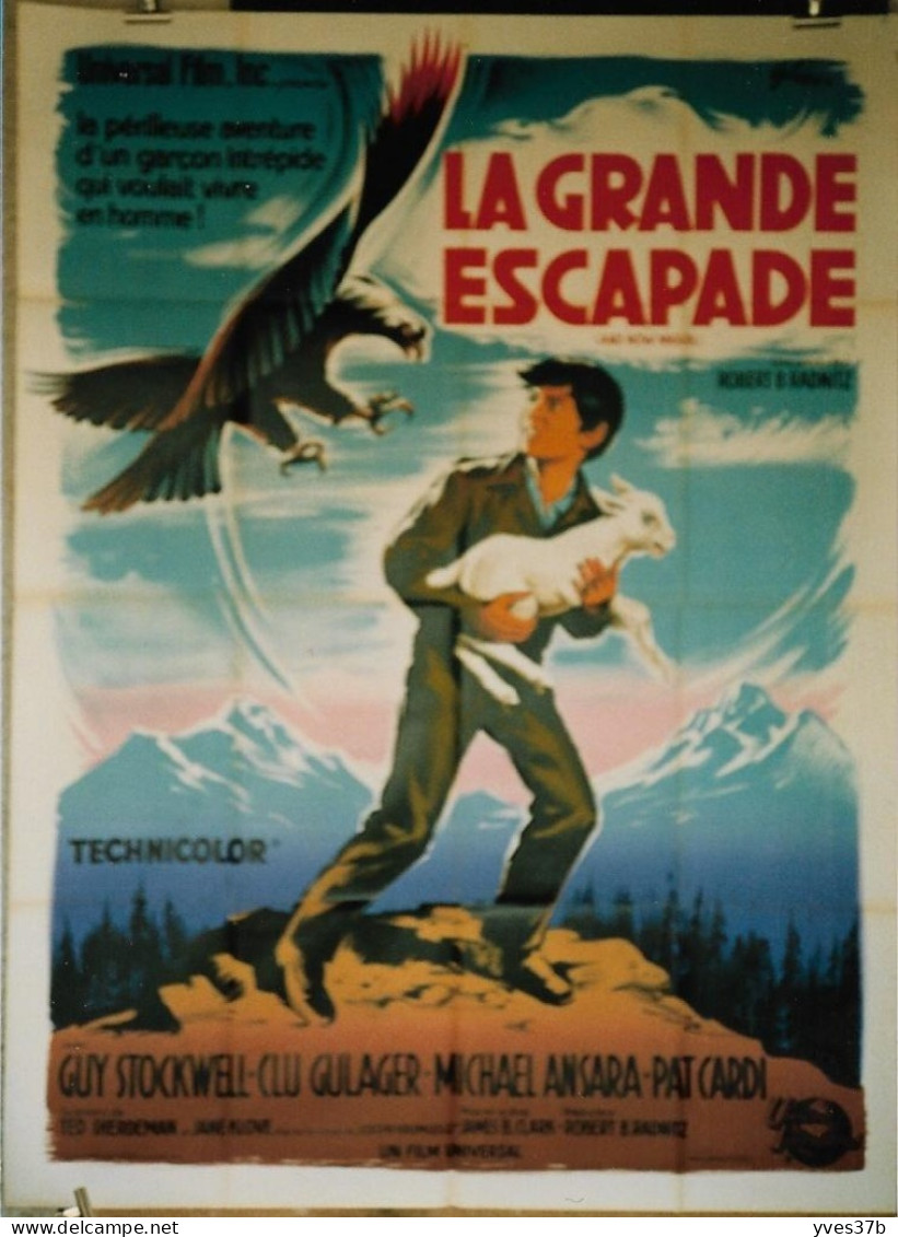 "La Grande Escapade" G. Stockwell, C. Gulager...1966 - 120x160 - TTB - Afiches & Pósters