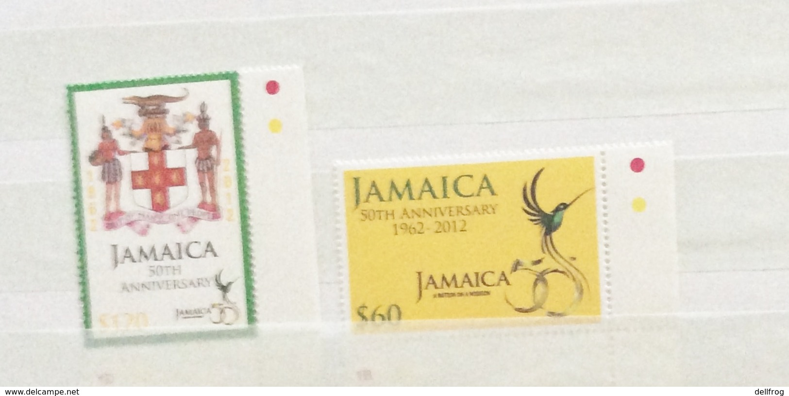 Jamaica 2012 50th Anniversary Set MNH - Jamaica (1962-...)