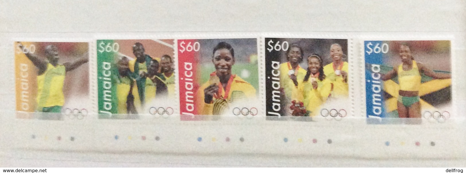 Jamaica 2013 Olympic Winners Set MNH - Jamaica (1962-...)