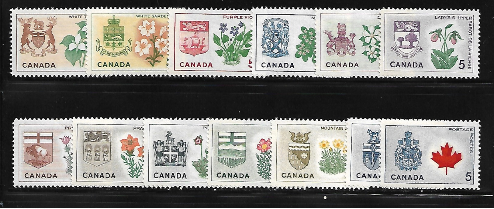 Canada 1964 Yvert 343/55 Neufs** MNH (AA52) - Neufs