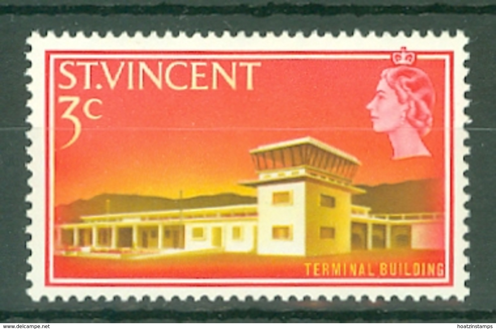 St Vincent: 1965/67   Pictorial    SG233      3c    MH - St.Vincent (...-1979)