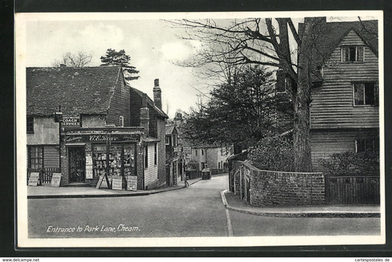 Pc Cheam, Entrance To Park Lane - Sonstige & Ohne Zuordnung