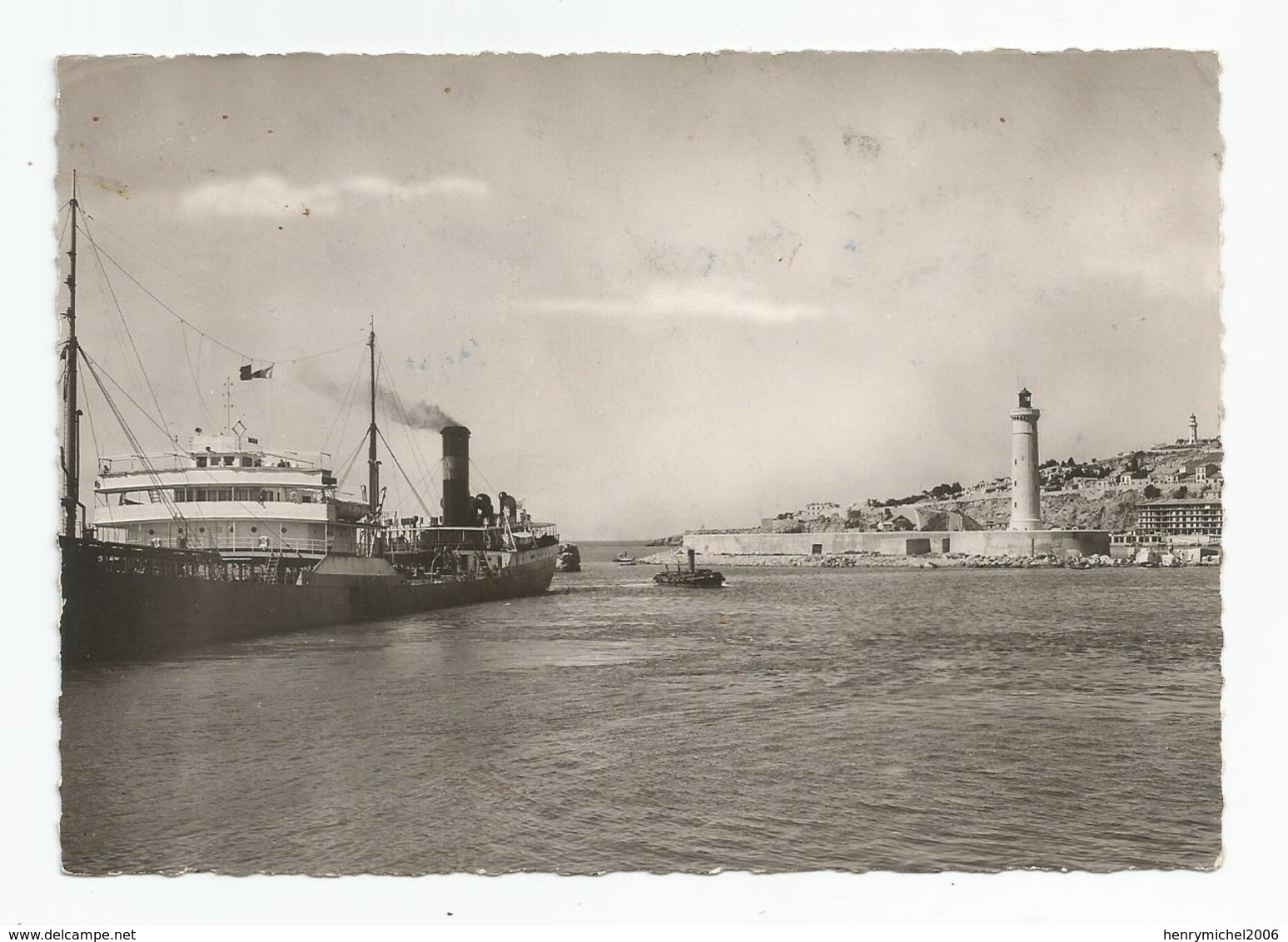 34 Sète Cargo Bateau Quittant Le Port - Sete (Cette)