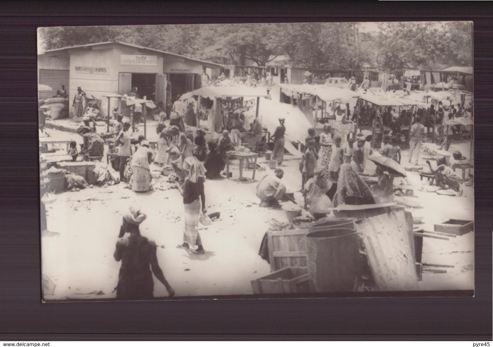 Photo ( 14 X 9 Cm ) Marché En Côte D'Ivoire - Orte