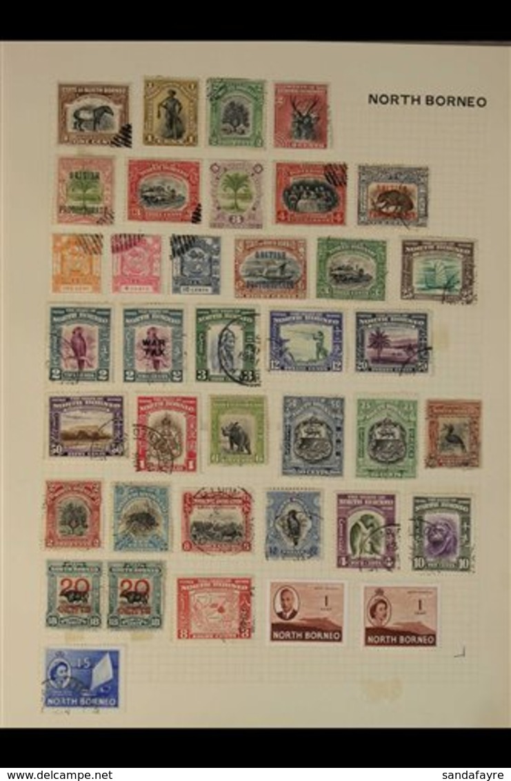 BRITISH ASIA COLLECTION IN AN ALBUM 19th Century To 1970's Mint And Used (mainly Used), With Much Of Interest Throughout - Andere & Zonder Classificatie