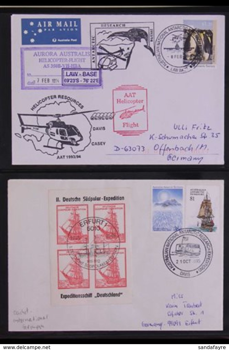 1948-1999 EXPEDITION COVERS COLLECTION. A Wonderful Collection Of Covers Bearing A Good Variety Of AAT Issues, Produced  - Otros & Sin Clasificación