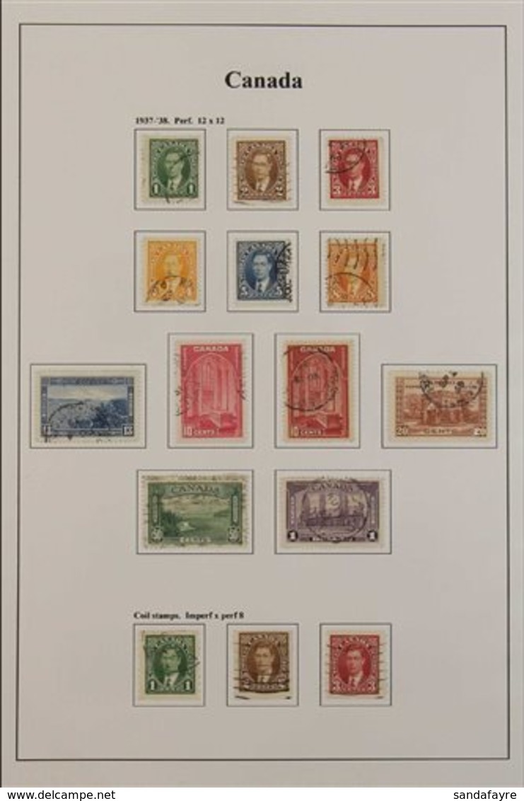 1937-1952 INTERESTING KGVI COUNTRY & PROVINCE COLLECTION. A Well Presented, All Different, VERY FINE USED Collection, Li - Andere & Zonder Classificatie