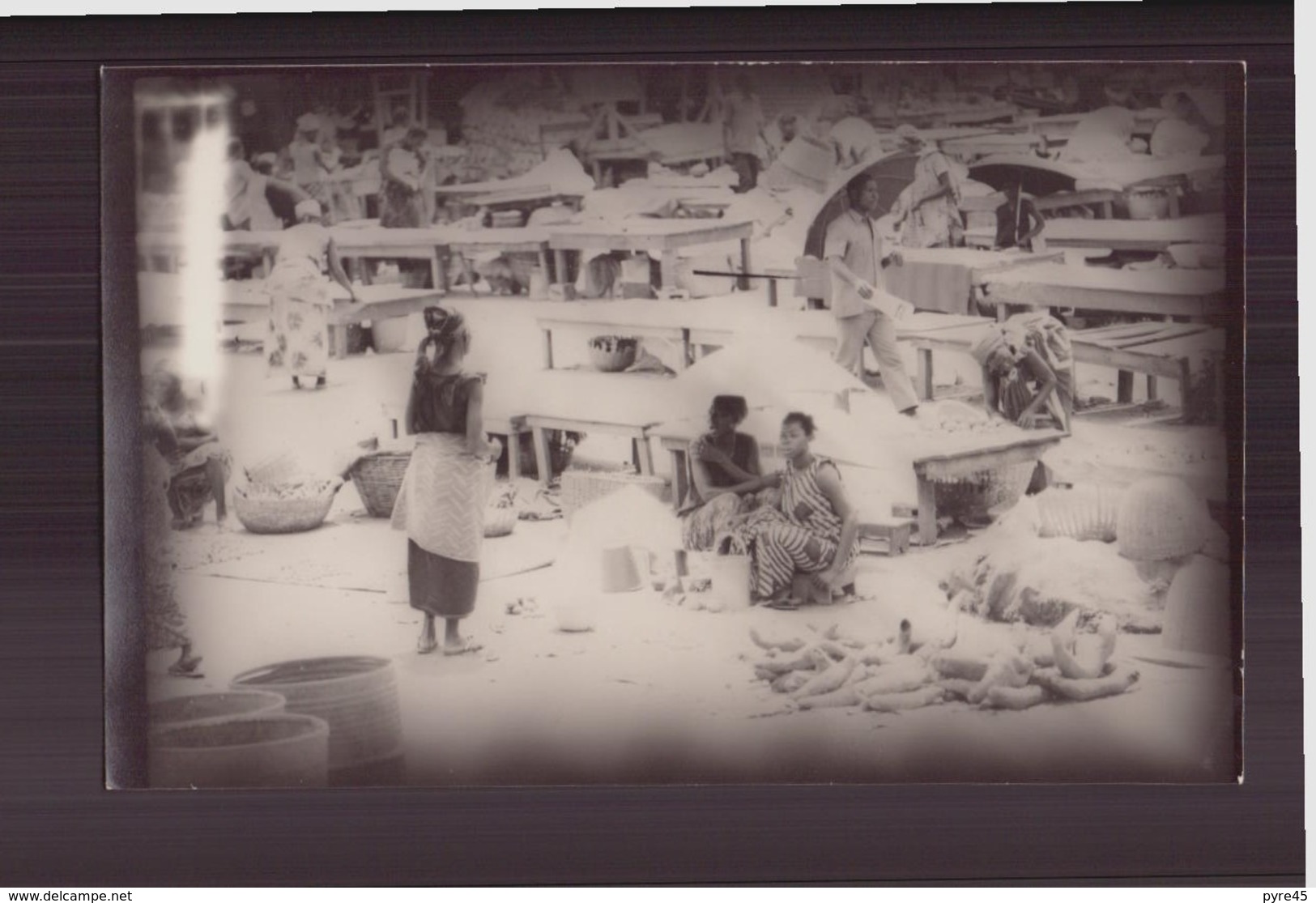 Photo ( 14 X 9 Cm ) Marché En Côte D'Ivoire - Orte