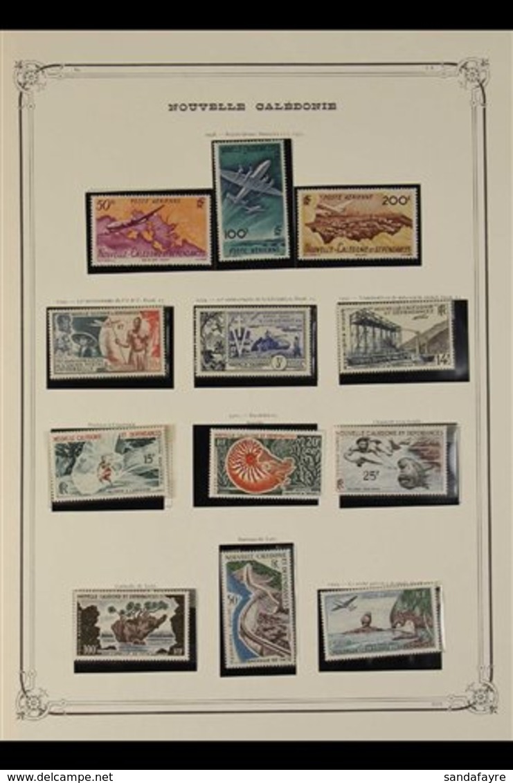 NEW CALEDONIA 1948-1993 "POSTE AERIENNE" AIR POST NHM COLLECTION. A Beautiful, Comprehensive Collection Presented On Pri - Other & Unclassified