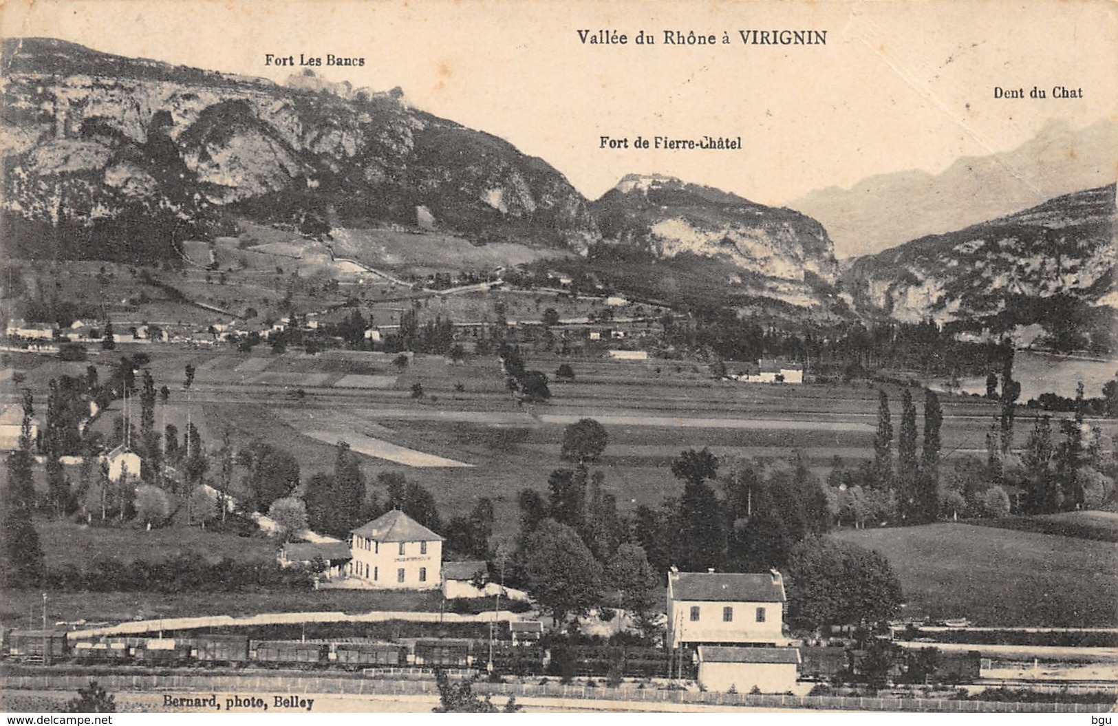 Virignin (01) - Vallée Du Rhône - Gare - Non Classés