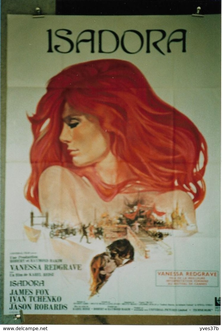 "Isadora" J. Fraser, V. Redgrave ...1968 - 120x160 - TTB - Manifesti & Poster