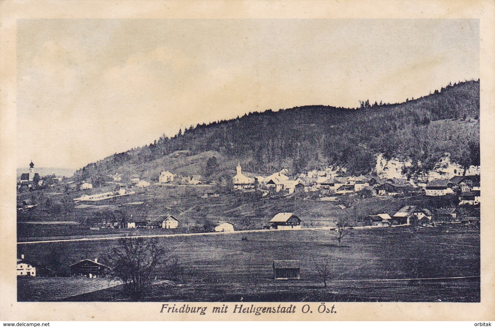 Friedburg * Heiligenstadt, Gesamtansicht * Österreich * AK1505 - Braunau