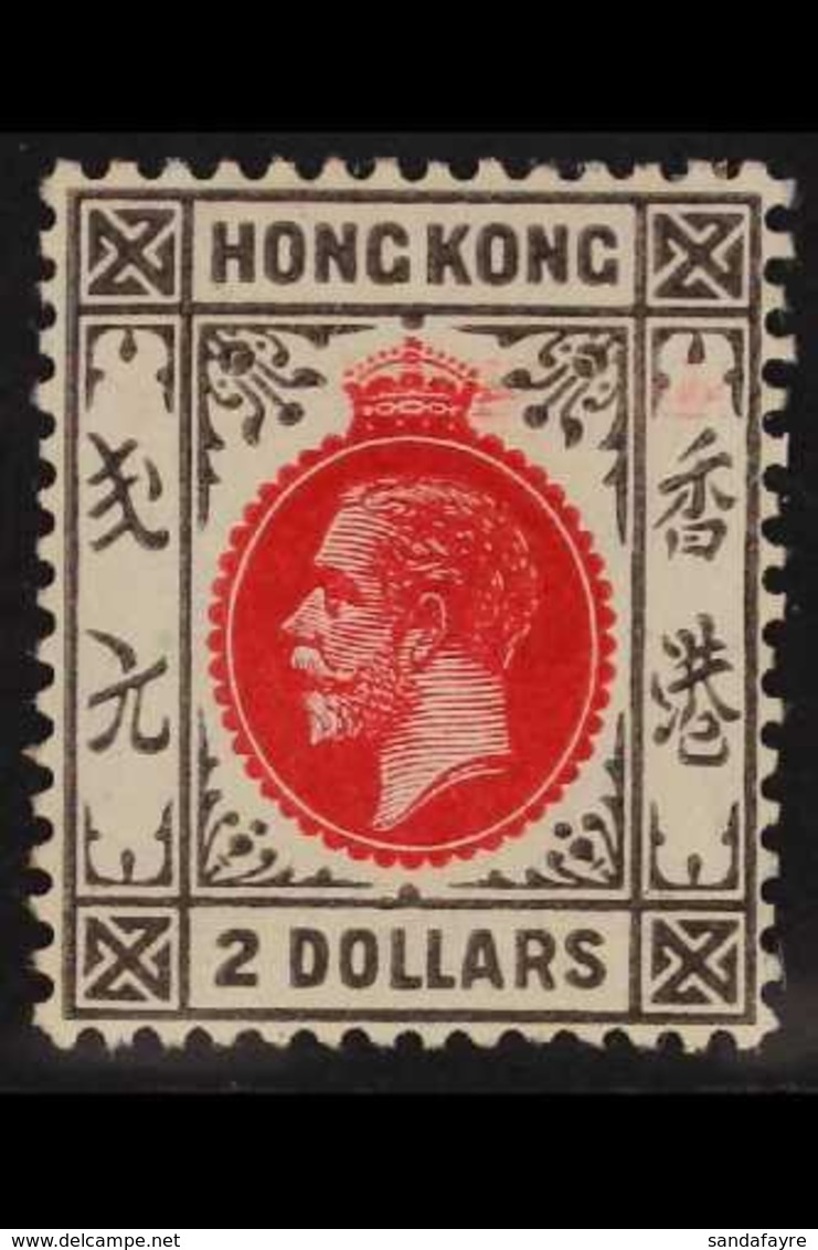 1912 - 21 $2 Carmine-red And Grey-black, Wmk Mult Crown CA, SG 113, Very Fine Mint. For More Images, Please Visit Http:/ - Other & Unclassified