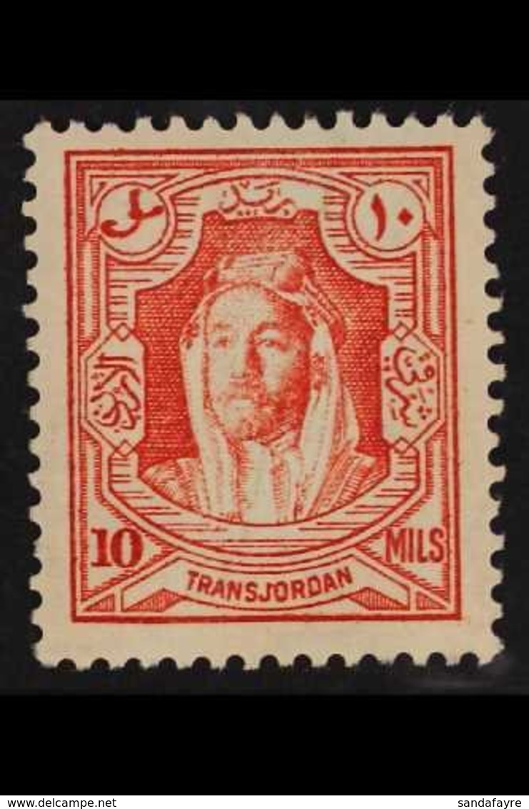 1939 10m Scarlet Perf 13½ X 13, SG 199a, Never Hinged Mint For More Images, Please Visit Http://www.sandafayre.com/itemd - Giordania