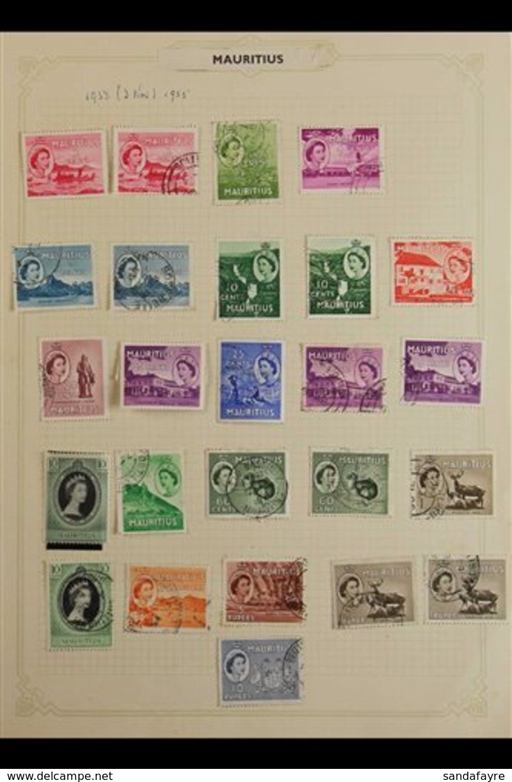 1953-1970 MINT & USED COLLECTION A Most Useful Collection, Mainly Of Complete Sets & Often With The Same Set Mint & Cds  - Maurice (...-1967)